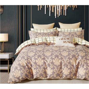 Parure housse de couette 100% percale de coton - orévance