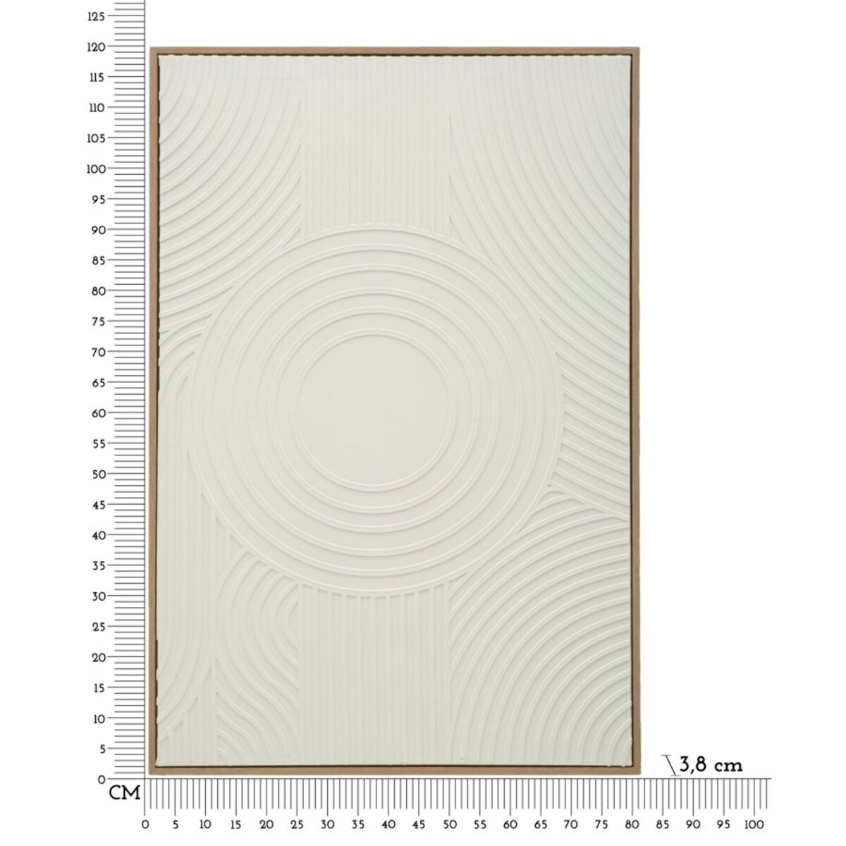 DIPINTO SU TELA SEMPLICITY C/CORNICE -A- CM 80X3,8X120