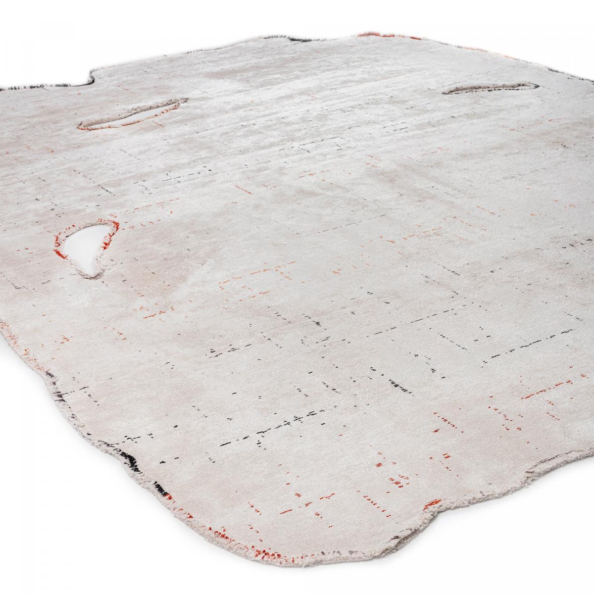 ATINPO Tapis salon kilim, Forme originale, Tissé à la main