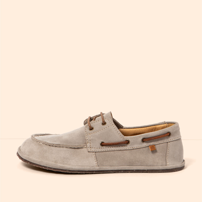 Zapatos N5675 SILK SUEDE TAUPE/ BARE color Taupe