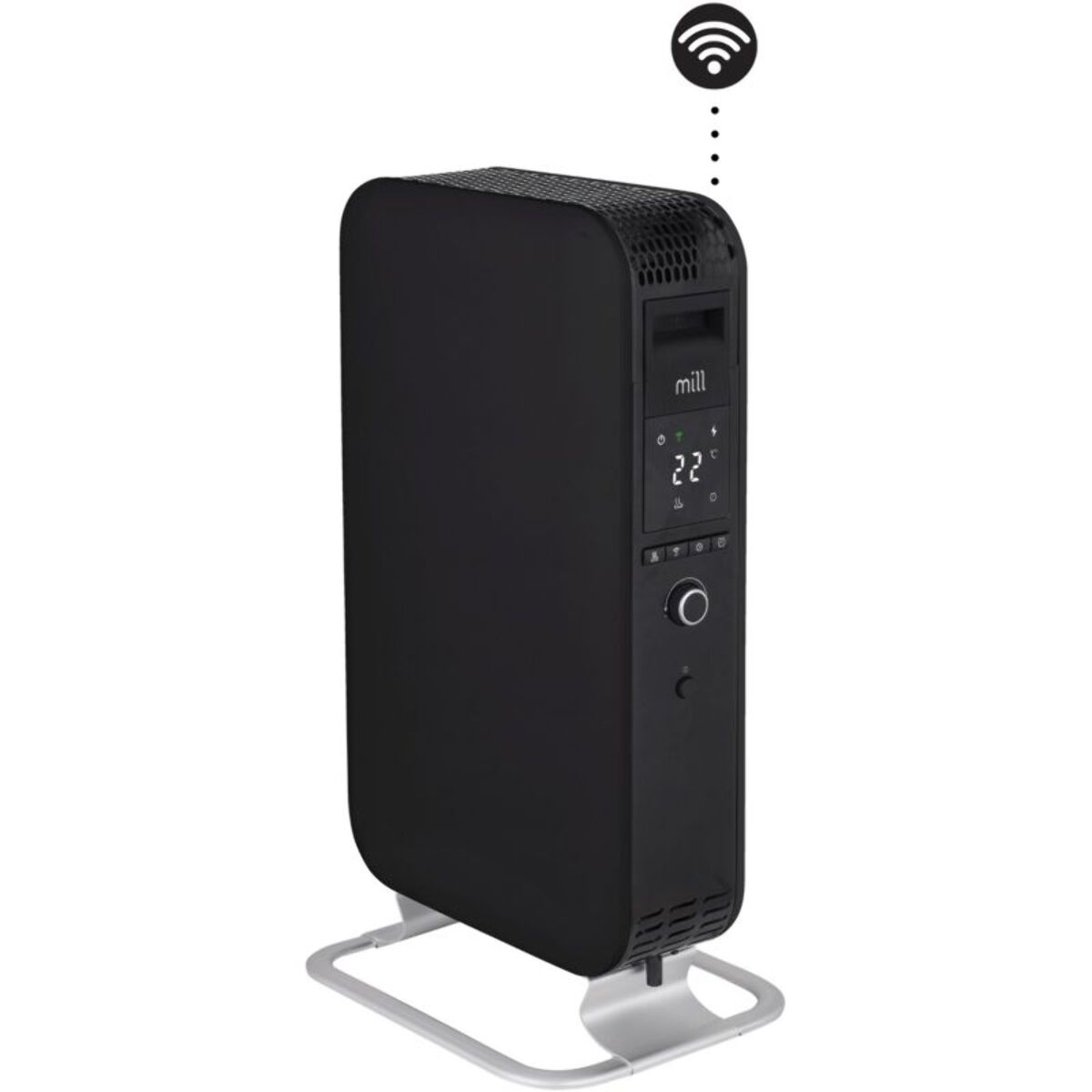 Chauffage Bain d'huile MILL Gentle Air Wifi 1500W noir