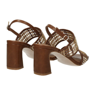 Sandali Donna Tata Italia Marrone