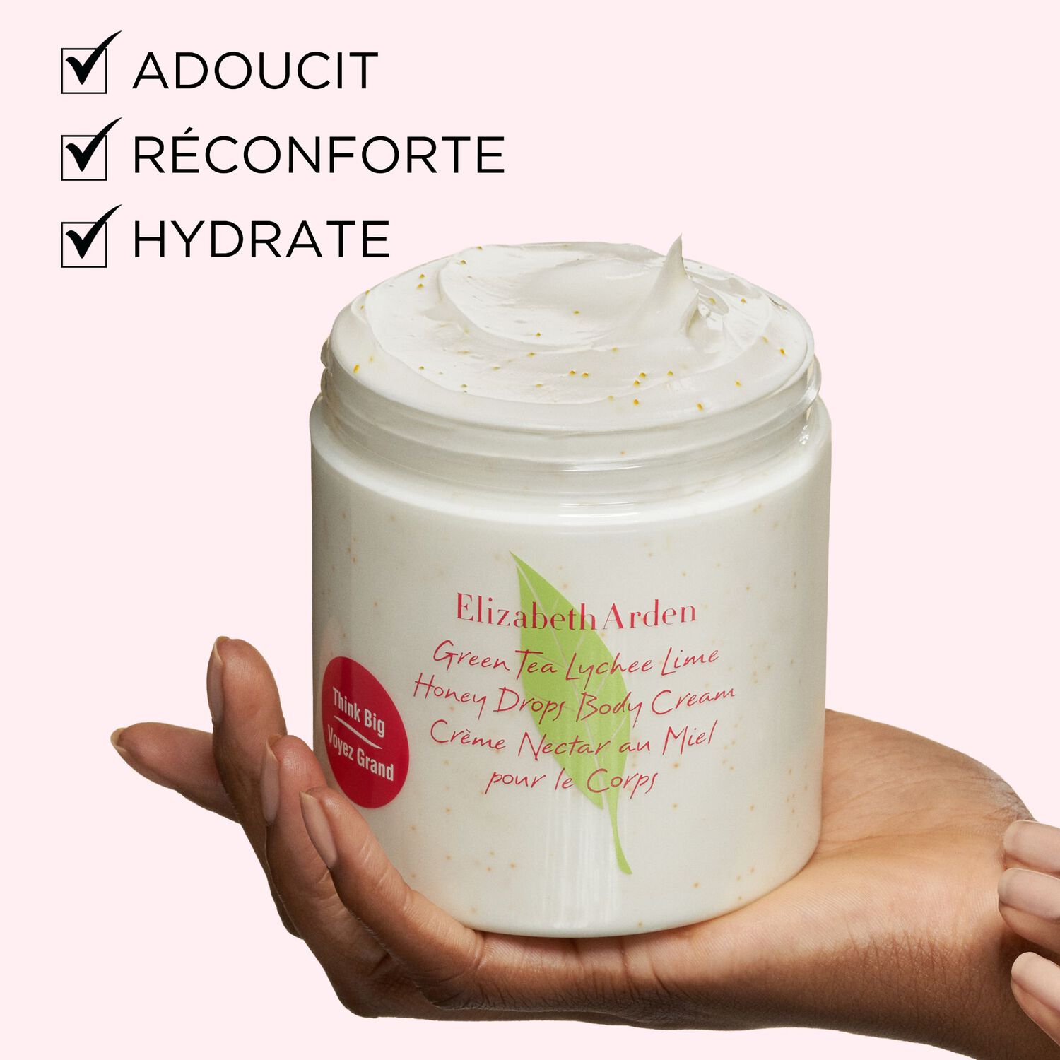 Green Tea Lychee Lime - Crème Corps Hydratante Nectar au Miel 500 ml