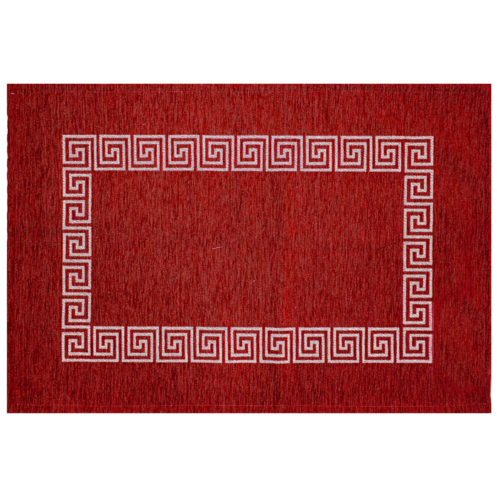 TAPPETO DA CUCINA CIPRO ROSSO DON GIOVANNI CON FONDO ANTISCIVOLO