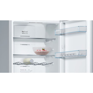 Réfrigérateur combiné BOSCH KGN36VLED Série 4 VitaFresh