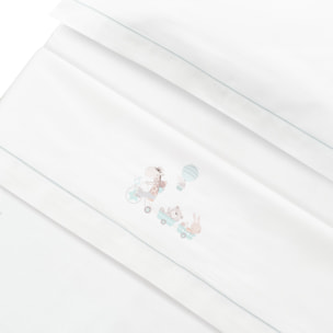 Sábanas Minicuna Jirafa Bicicleta