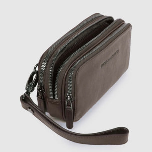 Piquadro Pochette a tre scomparti