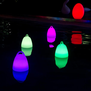 Lot 2 Baladeuses sans fil waterproof LED LIBERTY C25 24X18CM