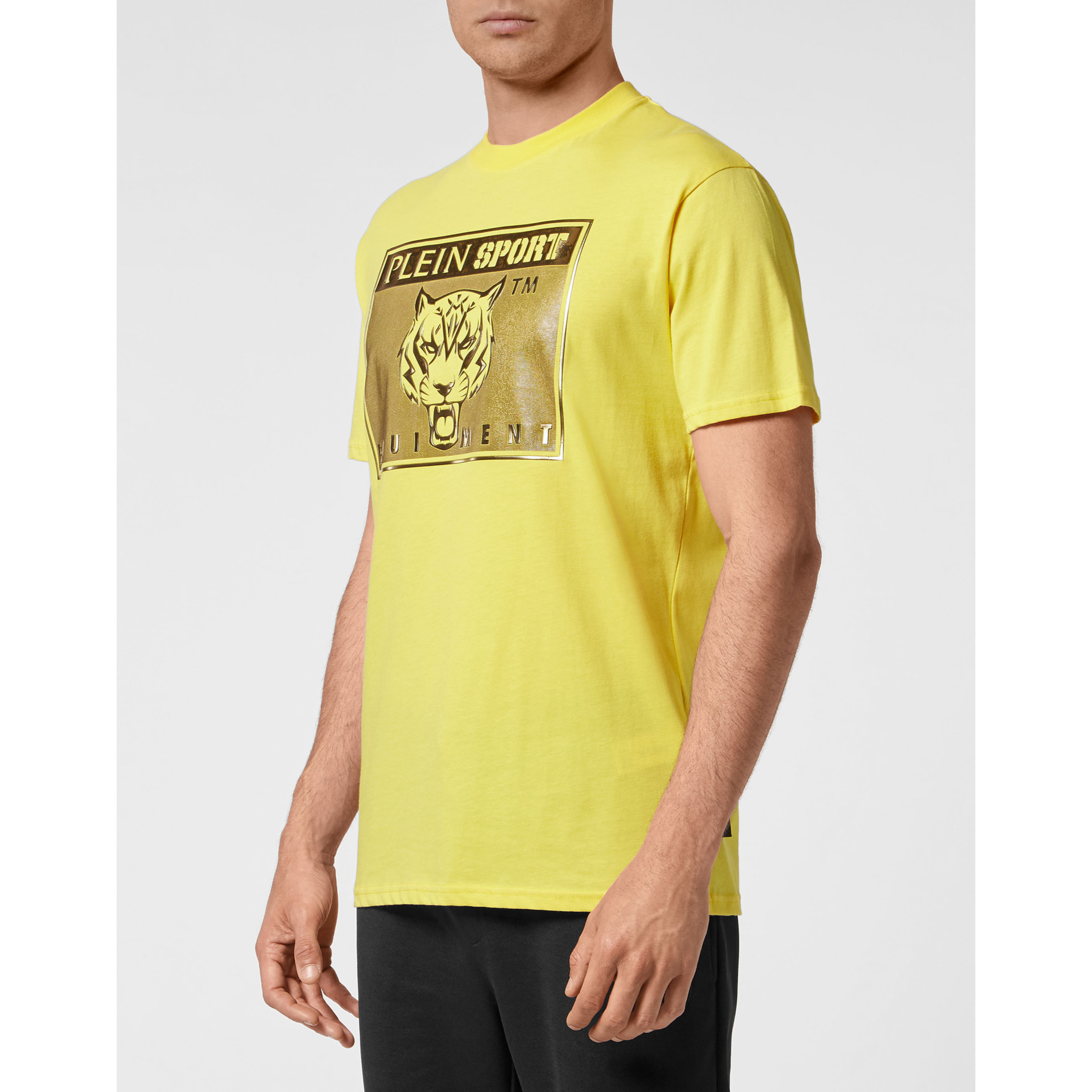 PLEIN SPORT T-Shirt Round Neck STATEMENT