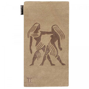 Tapis salon et chambre fait main en laine motif géométrique KIVE