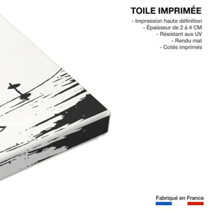 Tableau shore break Toile imprimée