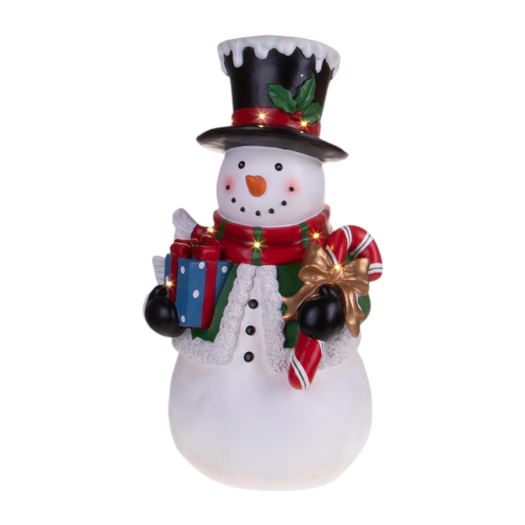 Pupazzo neve - Pezzi 1 - 36,5xH61x30cm - Bianchi Dino SpA