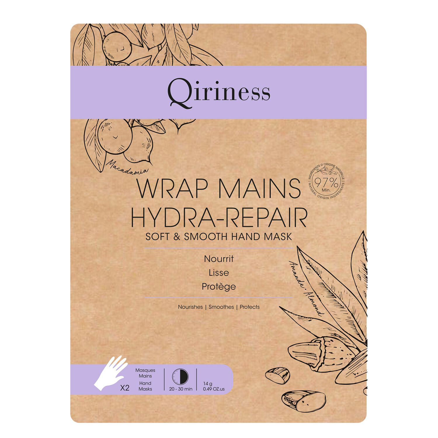 Body Qocoon - Wrap Mains Hydra-Repair