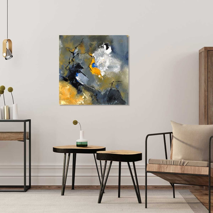 Tableau art abstrait nuances de gris Tableau plexiglas