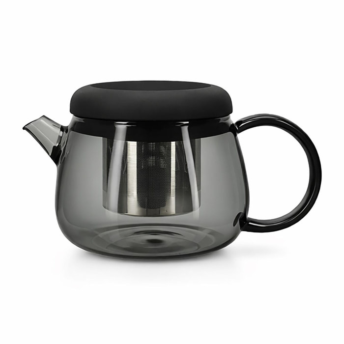 Théière en verre borosilicate avec couvercle en silicone 300ml FUSION