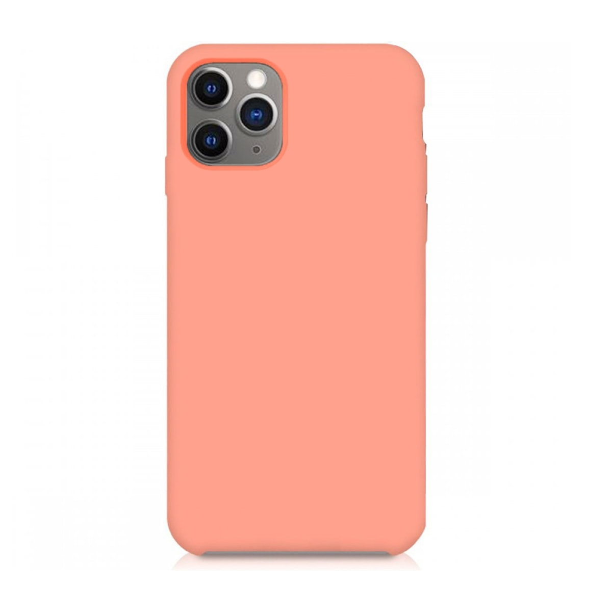 Coque iPhone 11 Pro silicone liquide Corail