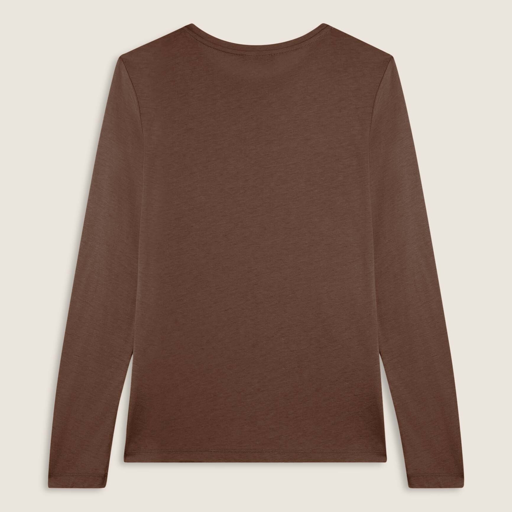 T-shirt donna lunga con spacchi e grafica brillante