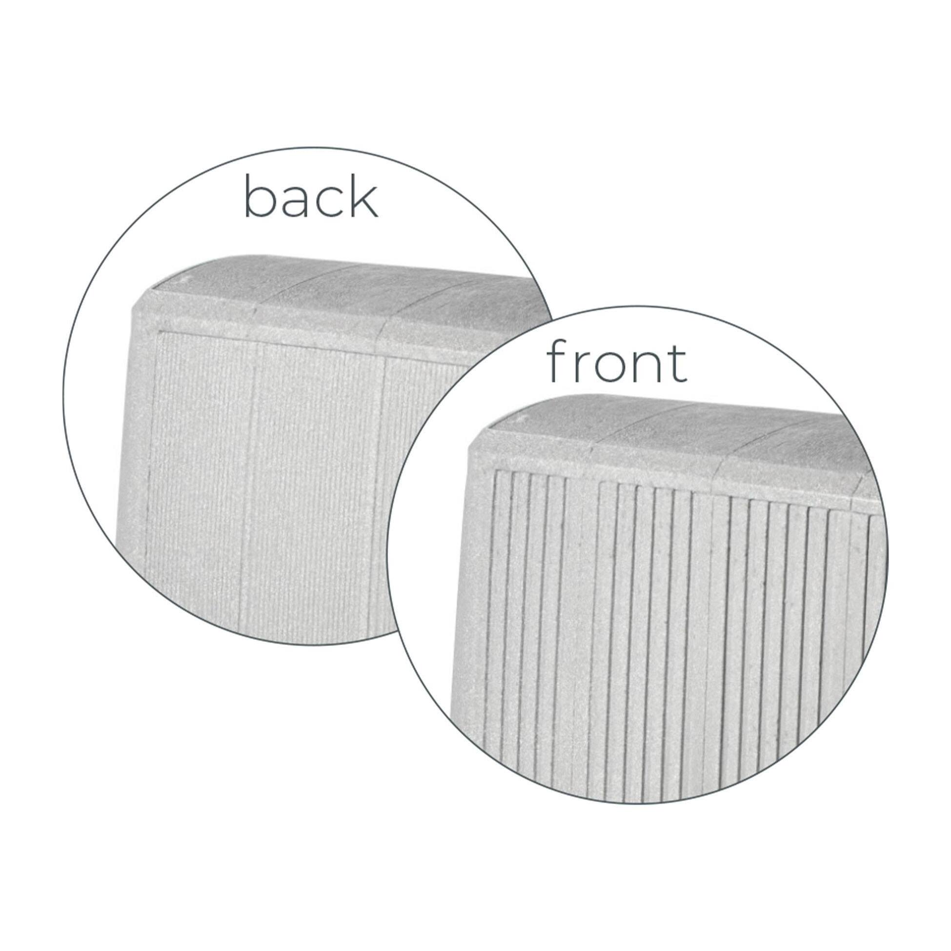 Barril de agua de lluvia concrete de 200l color hormigón