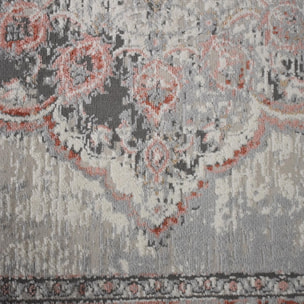 Tapis Kege aux motifs traditionnels orientaux à médaillon