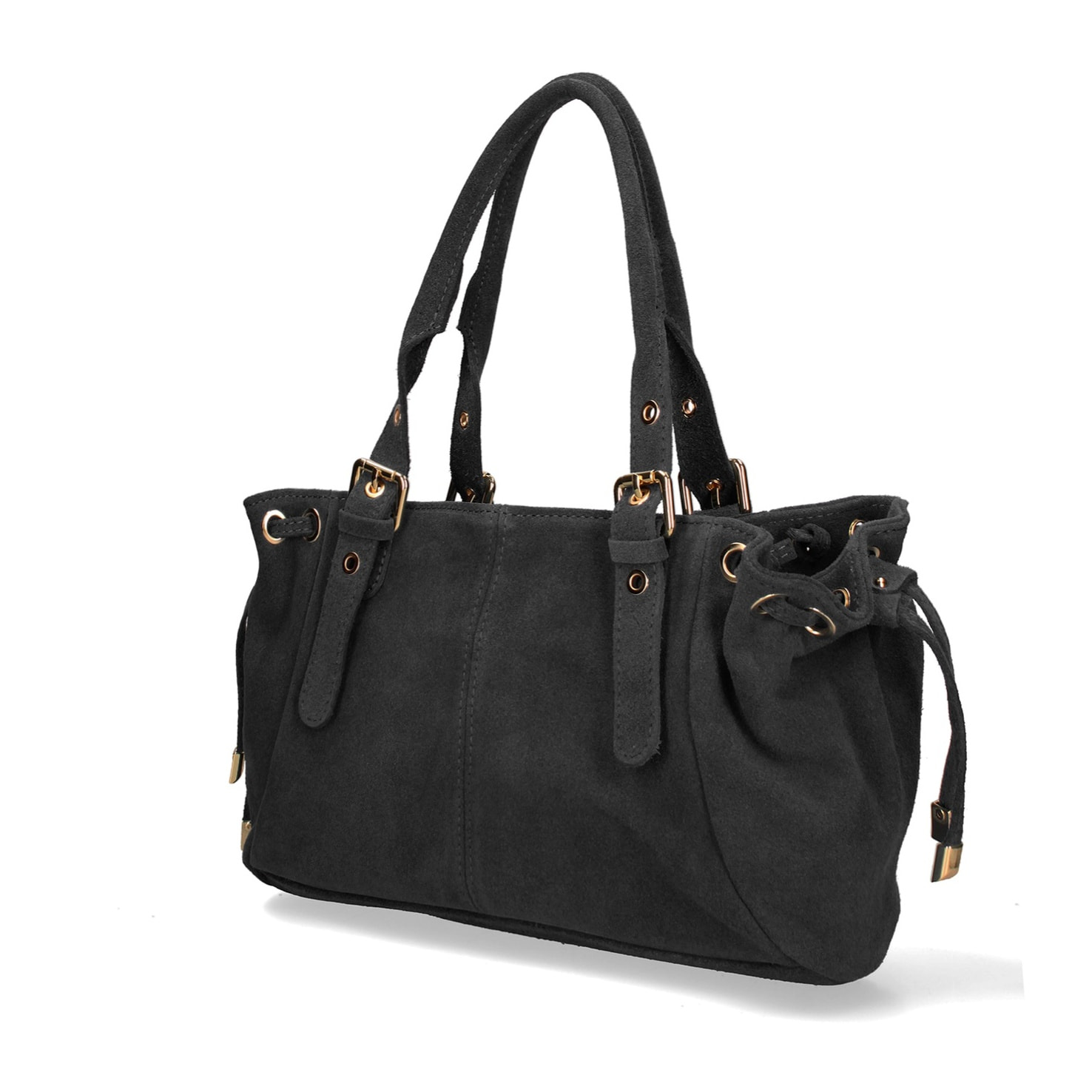 Borsa a mano da donna Made in Italy - Modello Lumena Lux - 100% pelle - 20.0 x 21.0 x 33.0 cm