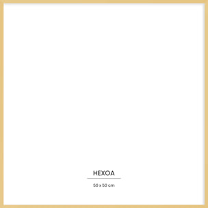 Cadre métal Or 50x50cm cadre seul