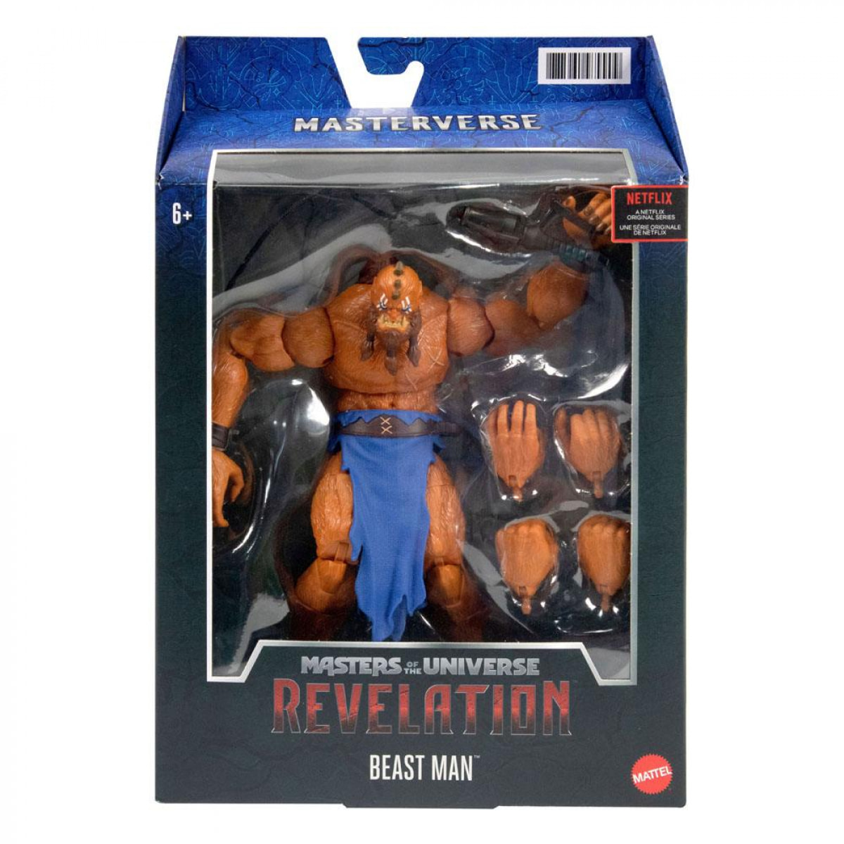 Masters Of The Universe: Revelation Masterverse Action Figura 2021 Beast Man 18 Cm Mattel