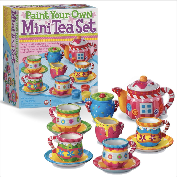 Dipingi il tuo mini set da tè