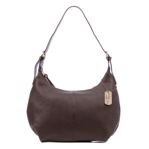 Aulla bolso de hombro mujer. Piel auténtica Dollaro.