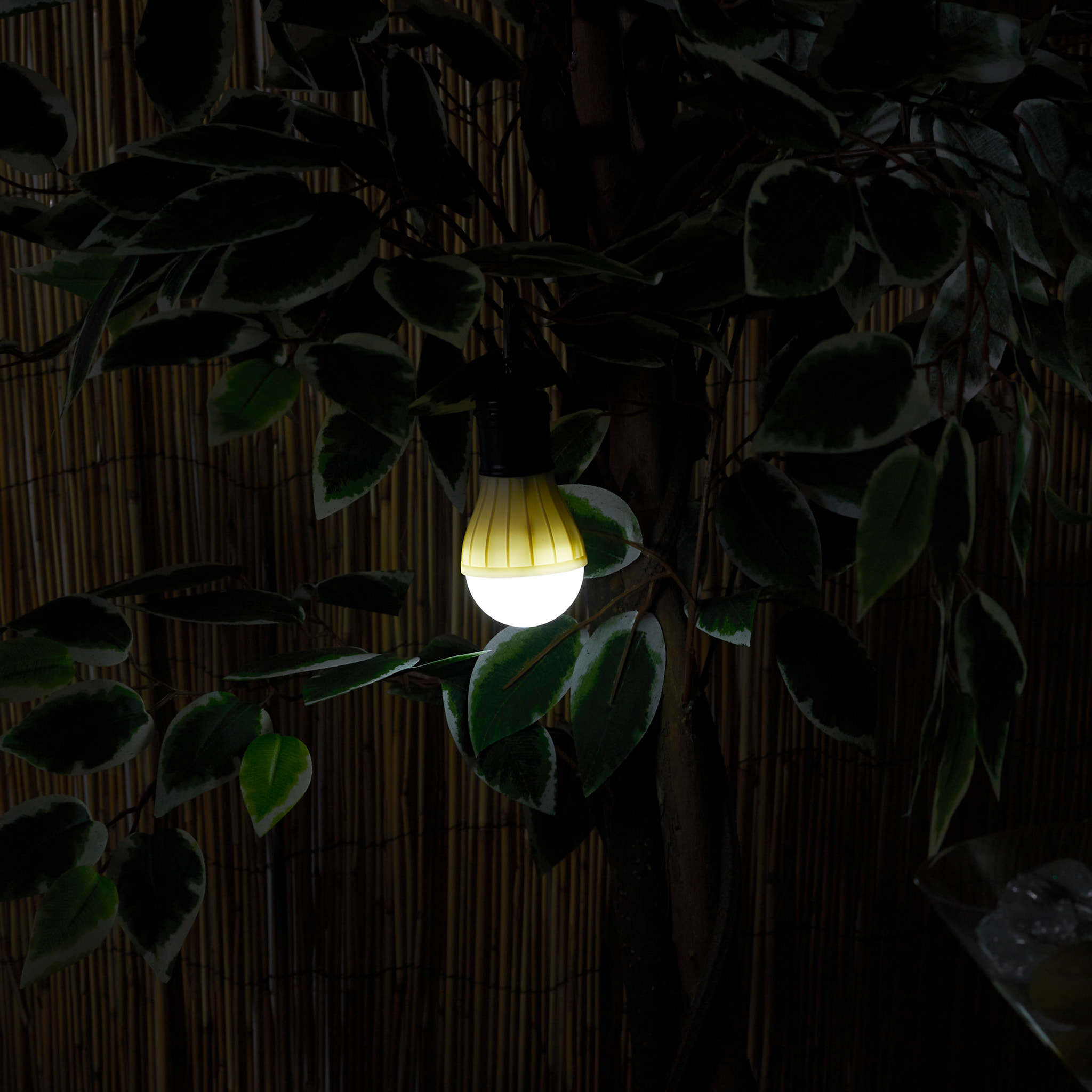 Luminaire - JE CHERCHE UNE IDEE - Ampoule Camping - 3 Modes - Jaune