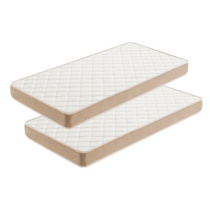 Lot de deux matelas enfant - Moonia