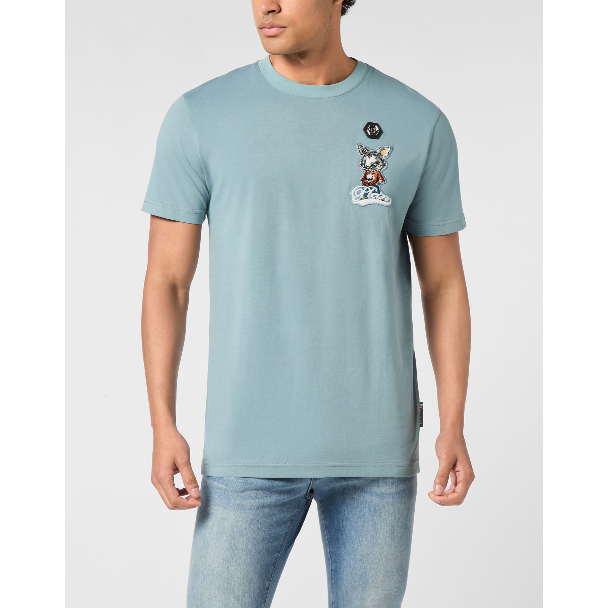 PHILIPP PLEIN Camiseta Cuello Redondo Ss SIGNATURE