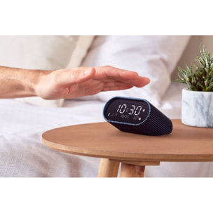 Réveil LEXON Ray Clock Thermomètre et Hygromètre Bleu