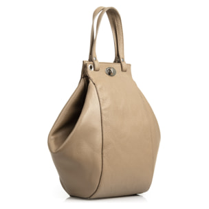 Giusta Bolso de hombro Mujer.Piel auténtica Dollaro