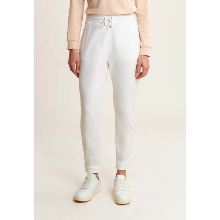 Pantaloni sportivi lunghezza 7/8 con risvolto