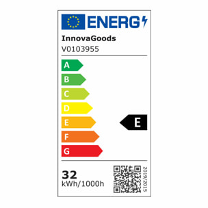 Ventilador de Techo con Luz LED y 4 Aspas Retráctiles Keteez InnovaGoods Blanco 72 W Ø49-104 cm