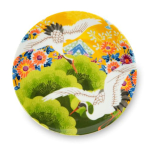 Set de 6 assiettes apéritif en porcelaine Excelsa – Kimono, Multicolore