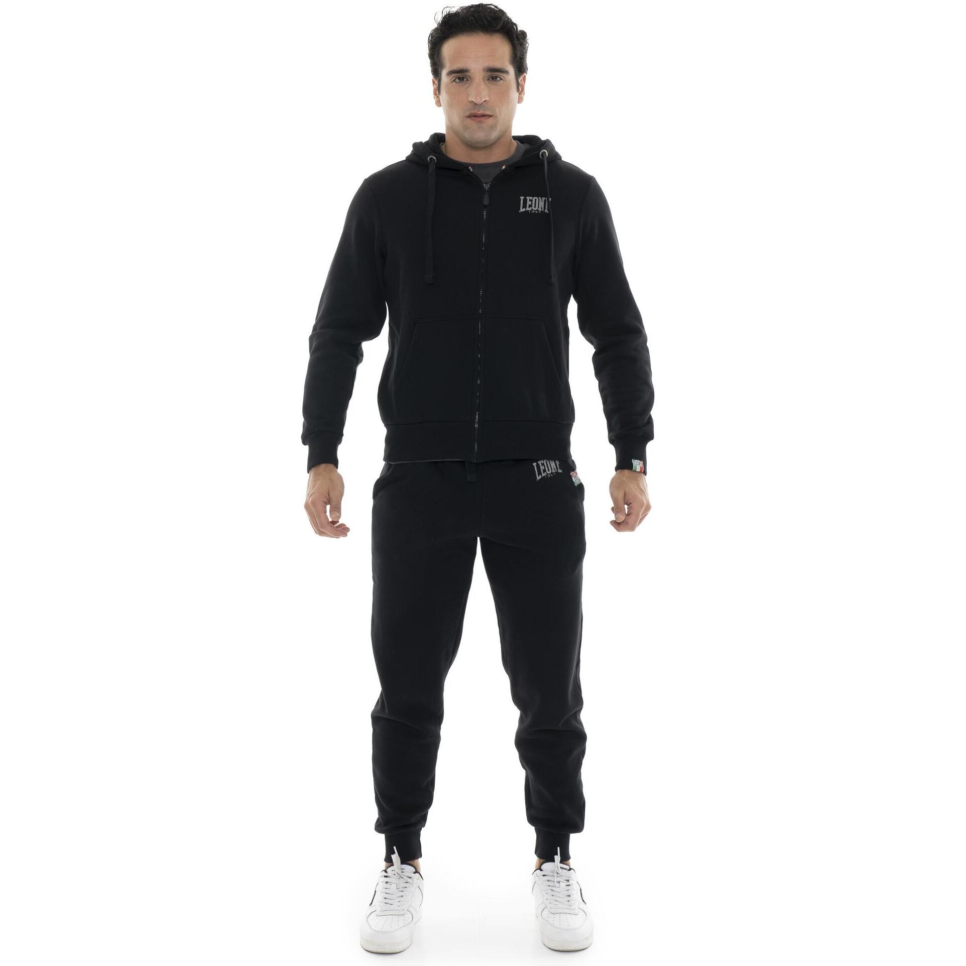 Chándal de invierno para hombre 'Basic' Vintage con logo pequeño