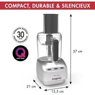 Robot multifonction MAGIMIX 18260F Mini Chrome Mat
