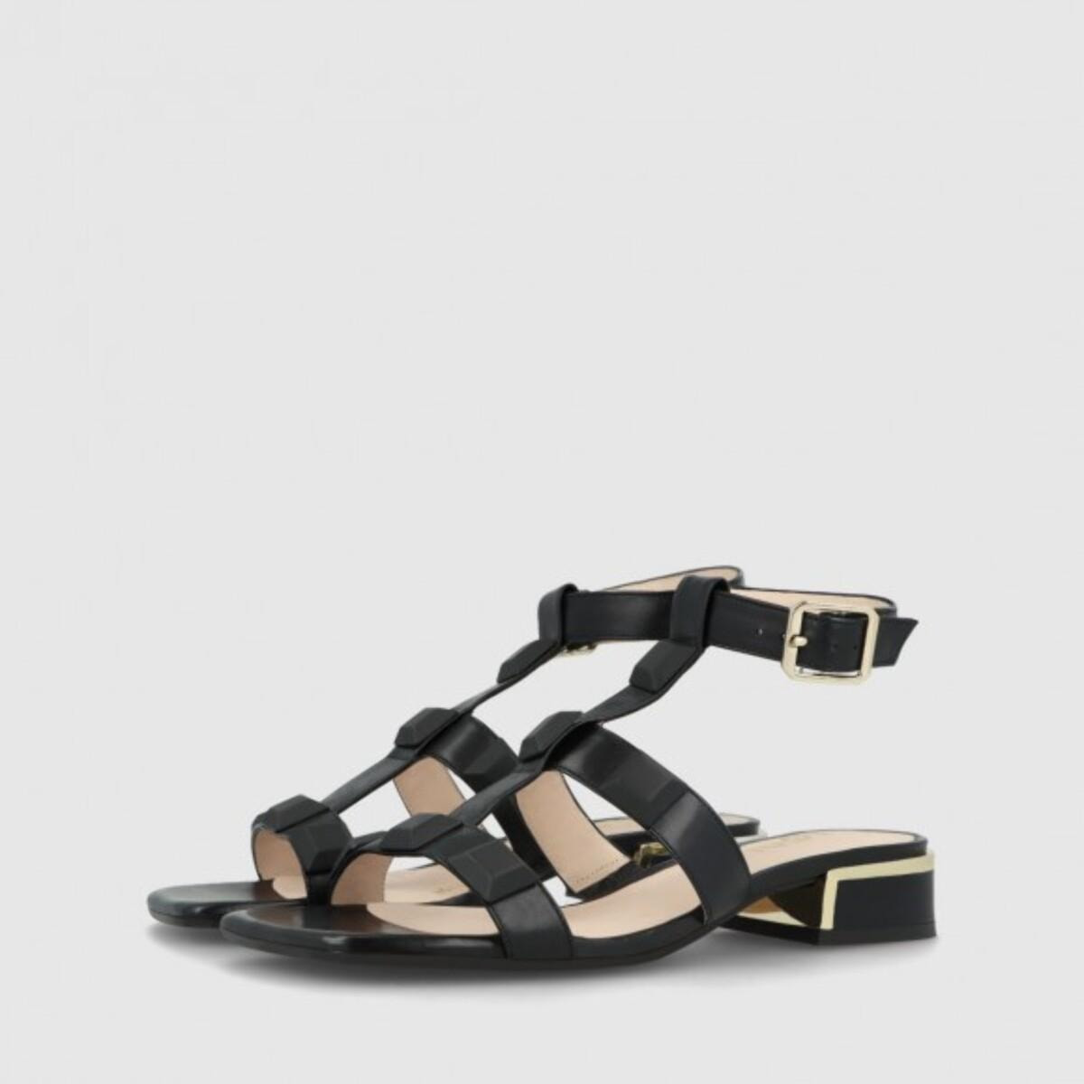 SANDALIAS NEGRAS DACUR