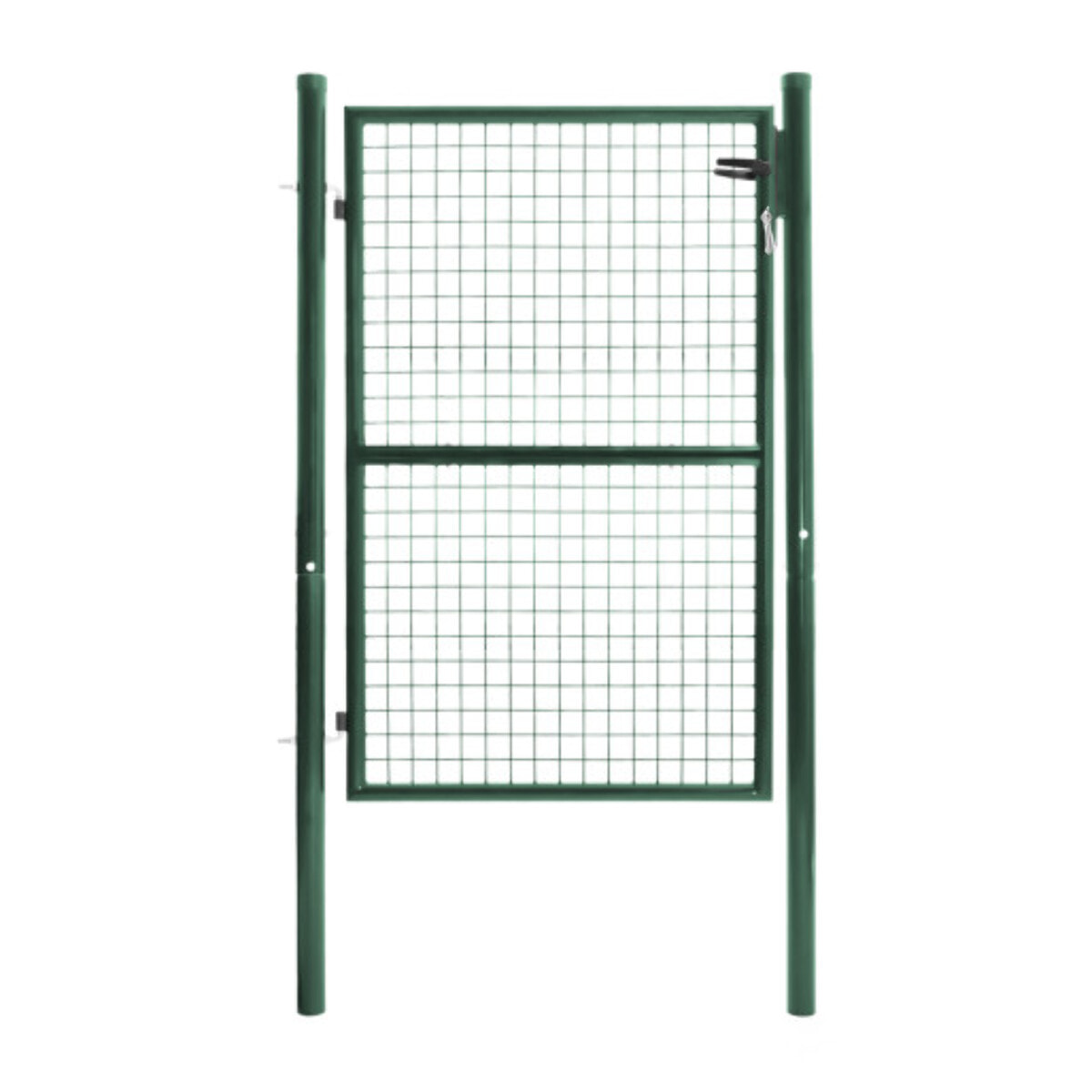 Portillon acier vert 125x100cm