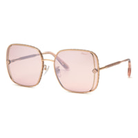 Chopard - lunettes de soleil - doré - Couleur des verres : rose