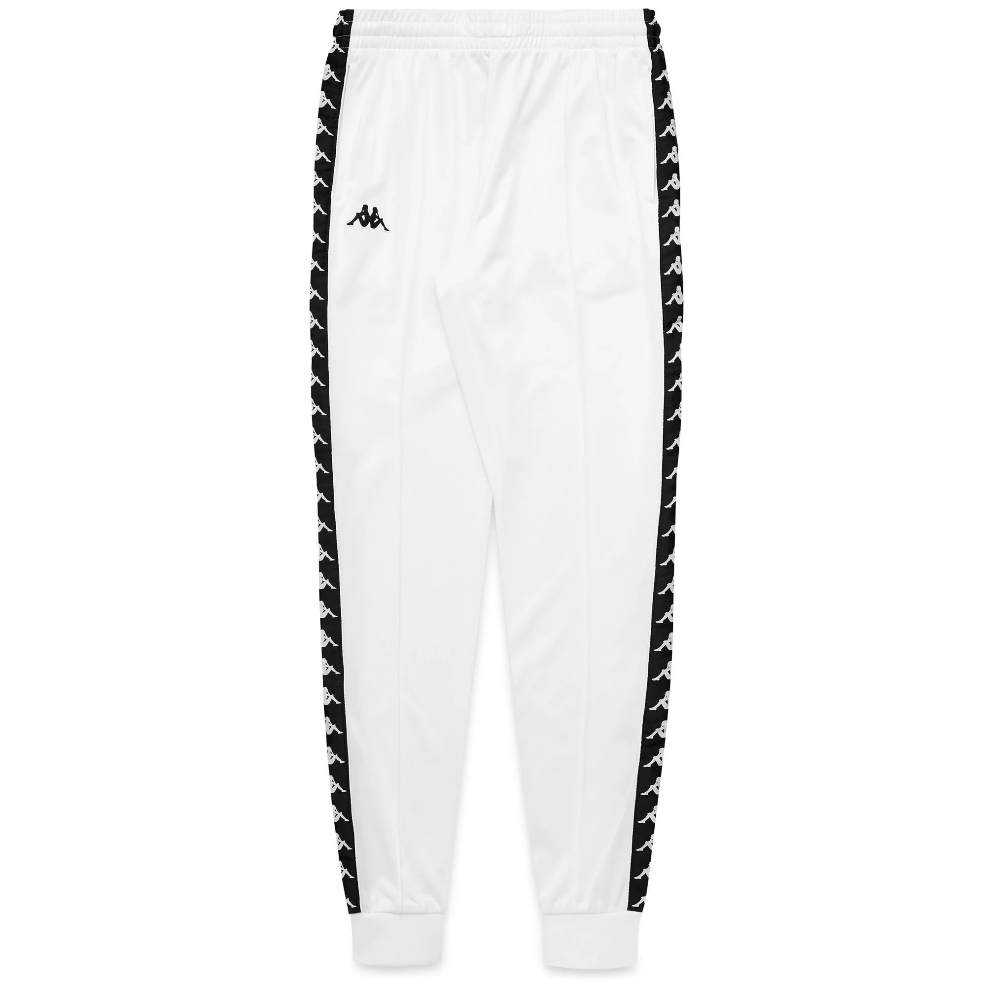 Pantaloni Kappa Uomo 222 Banda Rastoria Slim Nero