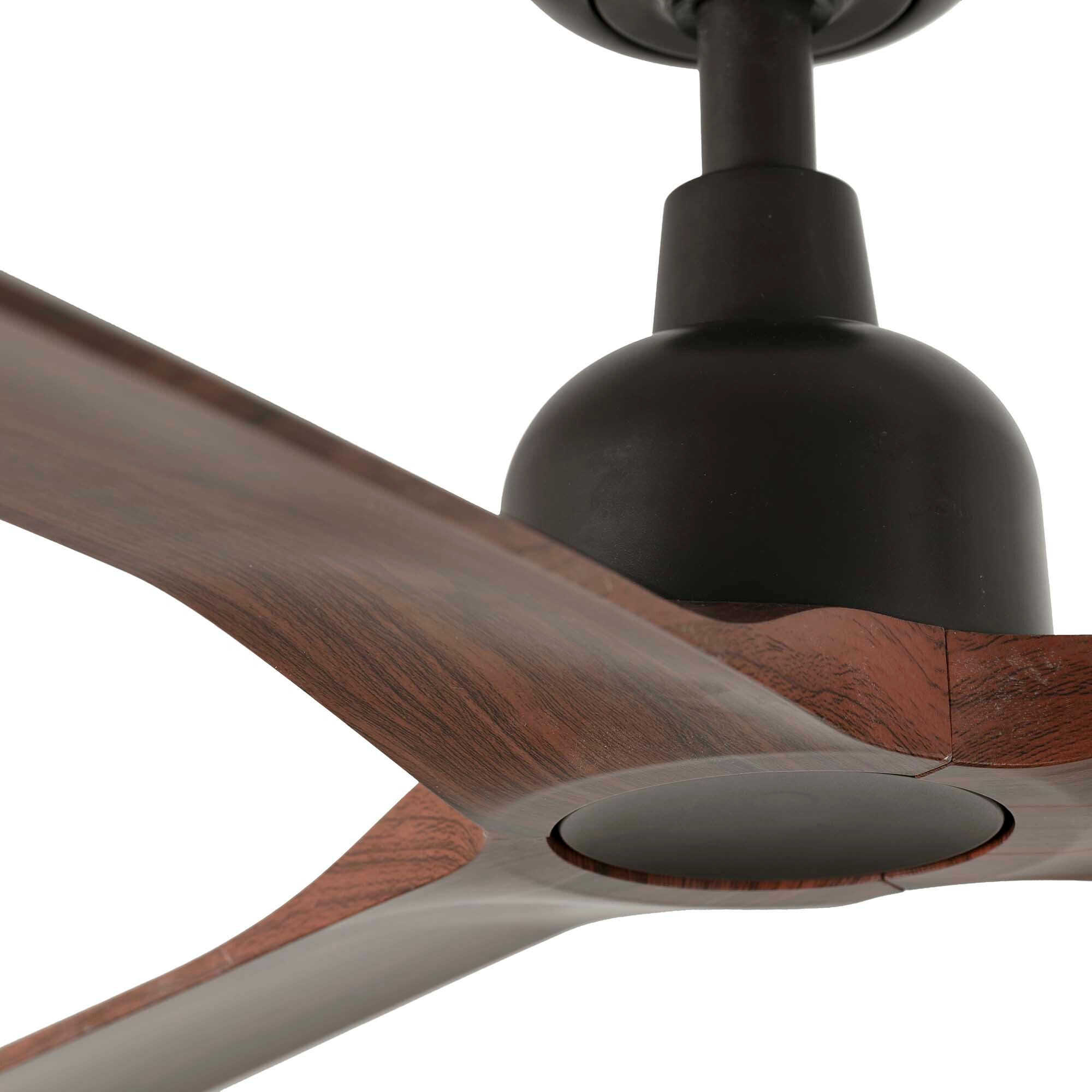 OUTWOOD L Ventilador de techo marrón/nogal IP44