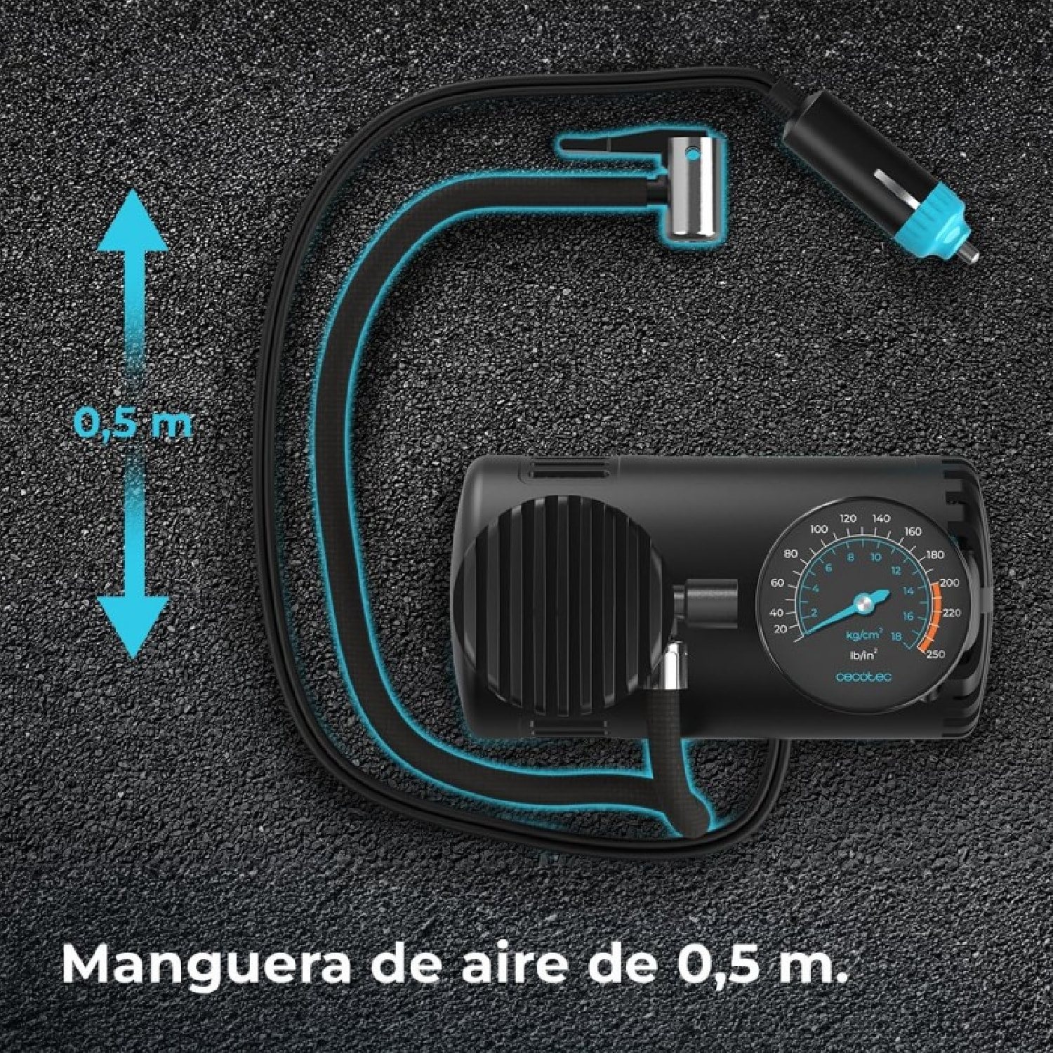 Cecotec Pompe à air électrique CecoRaptor Perfect Pump