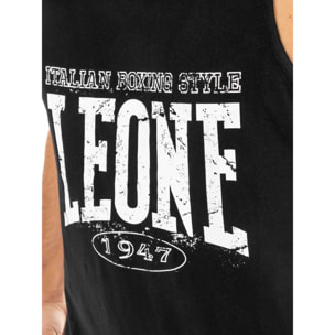 Canotta da uomo in cotone elasticizzato Leone Boxing Legend