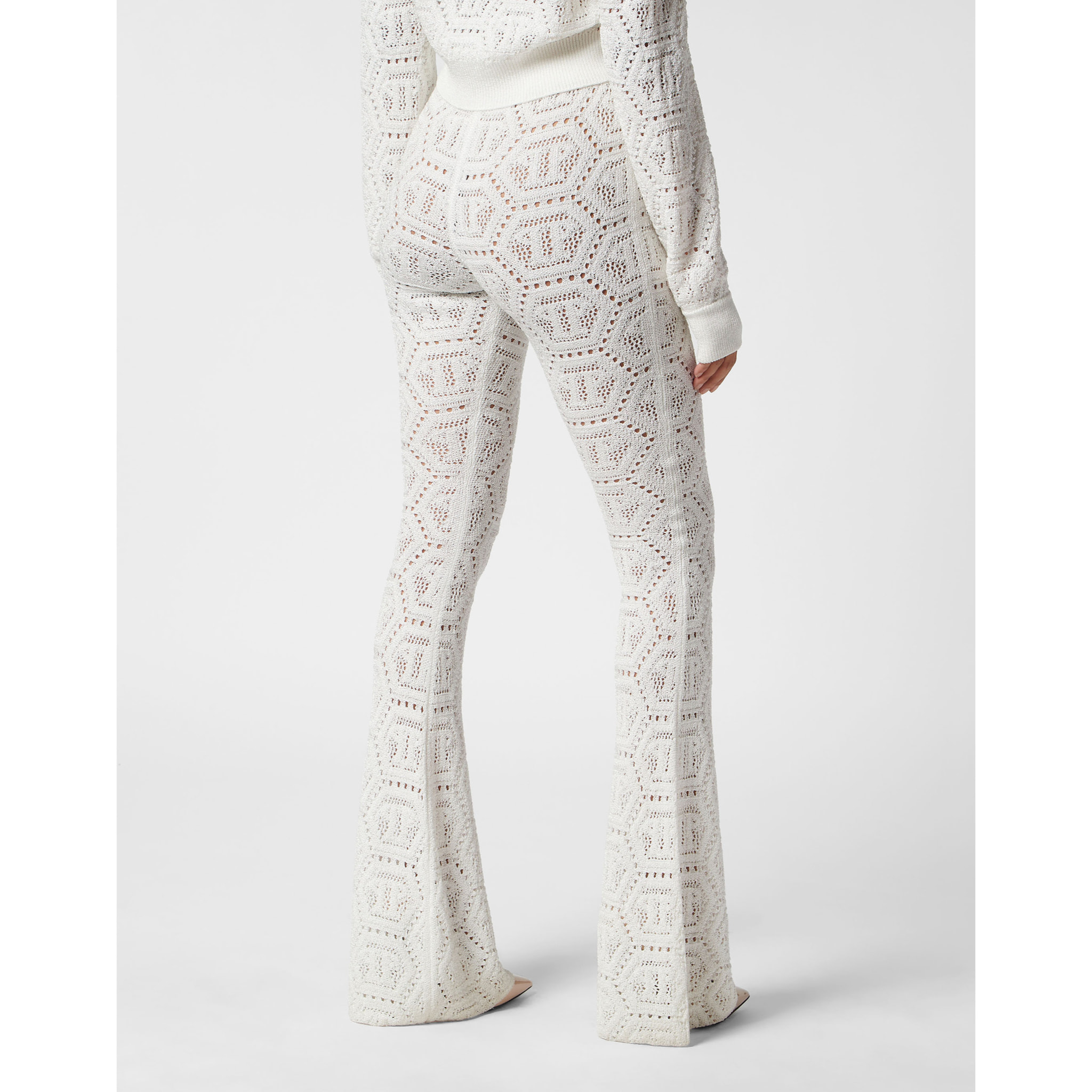 PHILIPP PLEIN Pantalones acampanados MONOGRAM