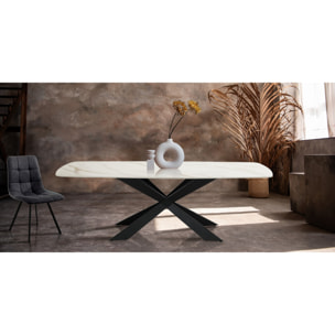 Tomasucci CONSEILS Table en marbre glacé