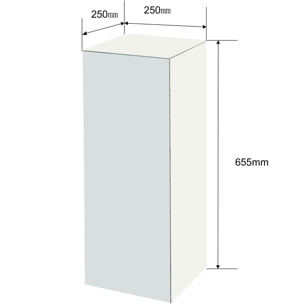 Table d'appoint Luxury 65cm argent Kare Design