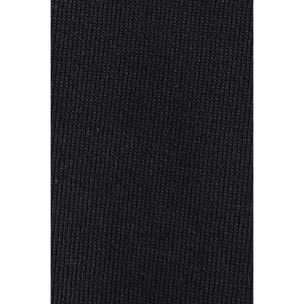 Maglietta nera a maniche corte e scollo a V con ricamo Rigby Go