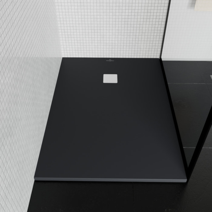 Receveur découpable Exclusive anthracite